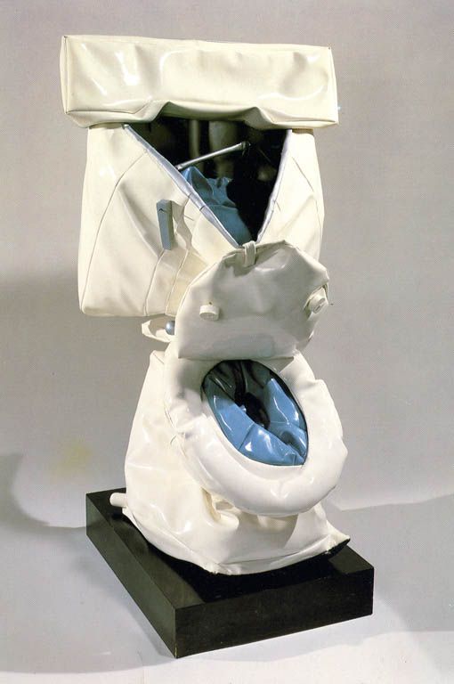 Claes Oldenburg, Toilette molle, 1965
