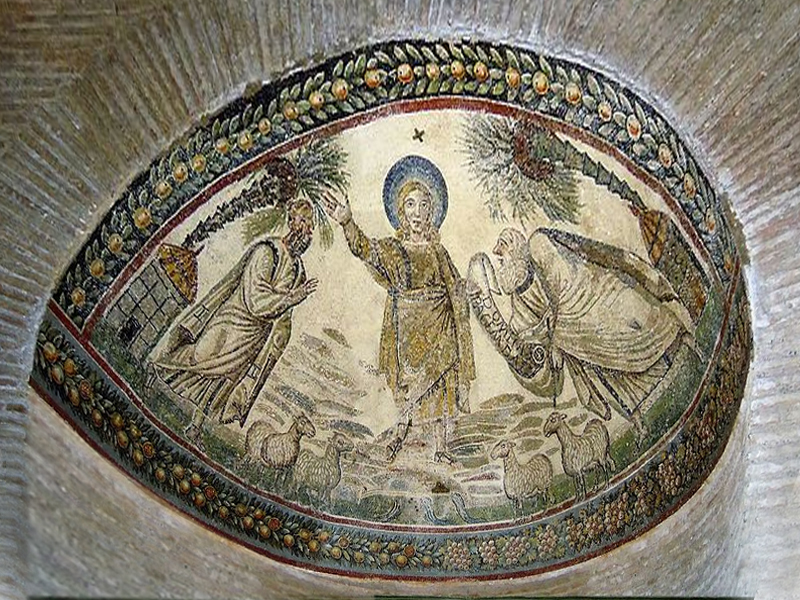 Traditio Legis (Consegna delle leggi), 340 d.C.