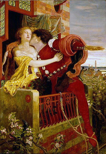 Ford Madox Brown, Romeo e Giulietta, 1869-1880