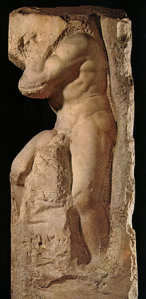 Michelangelo, Schiavo detto Atlante, 1525-1530