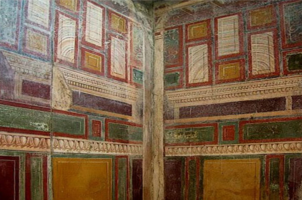 Stanza della Villa di Arianna (I Stile), I sec a.C.