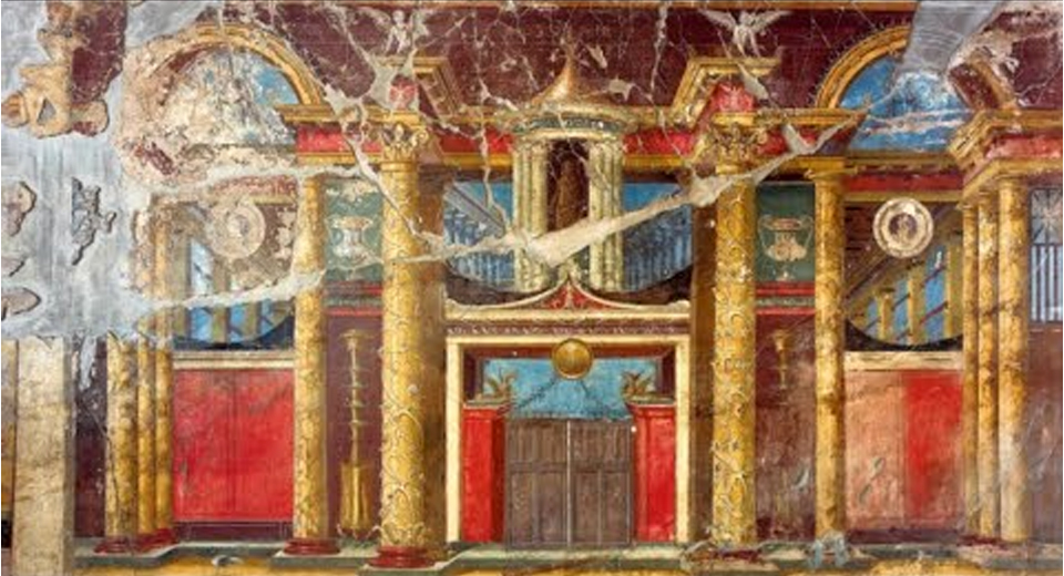 Affreschi della Villa di Poppea (II stile), 60-50 a.C.