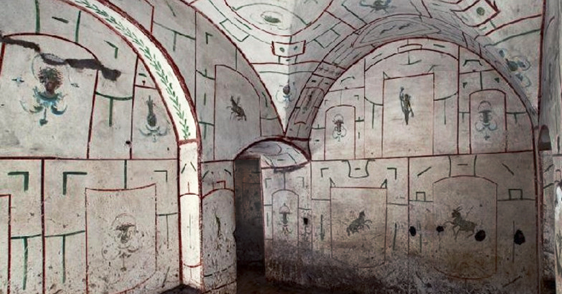 Villa Romana sotto San Sebastiano, 235 d.C.