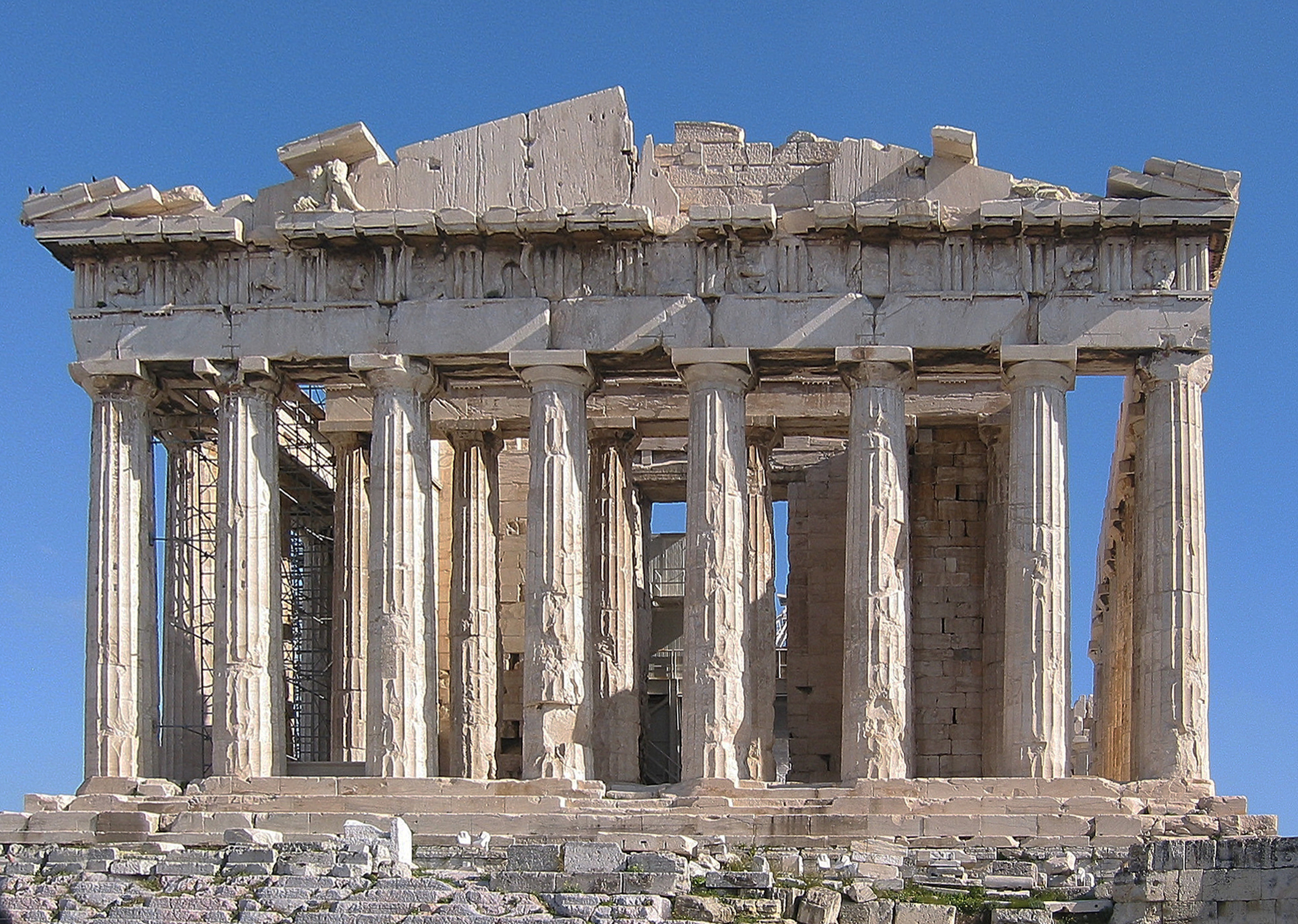 Fidia, Ictino, Callicrate, Partenone, 447 - 438 a.C.