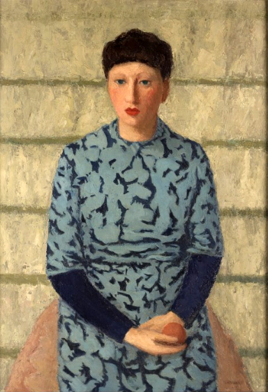 Giuseppe Capogrossi, Ritratto Muliebre, 1932