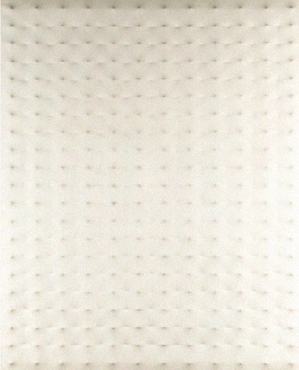 Enrico Castellani, Superficie bianca, 1964 c.ca