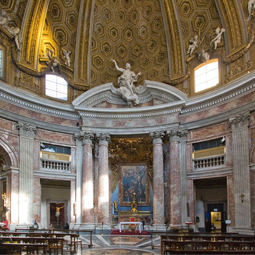 Gian Lorenzo Bernini, Chiesa di Sant'Andrea al Quirinale, 1658-1678